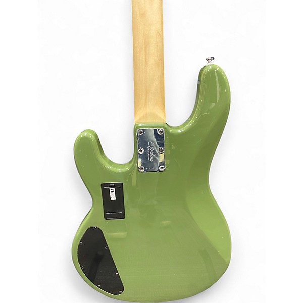 Used Sterling by Music Man Ray4 HH Olive Electric Bass Guitar