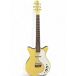 Used Danelectro Stock '59 TV Yellow Solid Body Electric Guitar