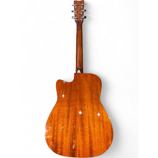 Used Yamaha FGX800C Natural Acoustic Electric Guitar