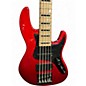 Used Bass Mods KM5 Red Electric Bass Guitar