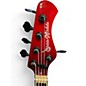 Used Bass Mods KM5 Red Electric Bass Guitar
