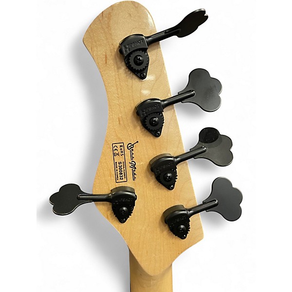 Used Bass Mods KM5 Red Electric Bass Guitar