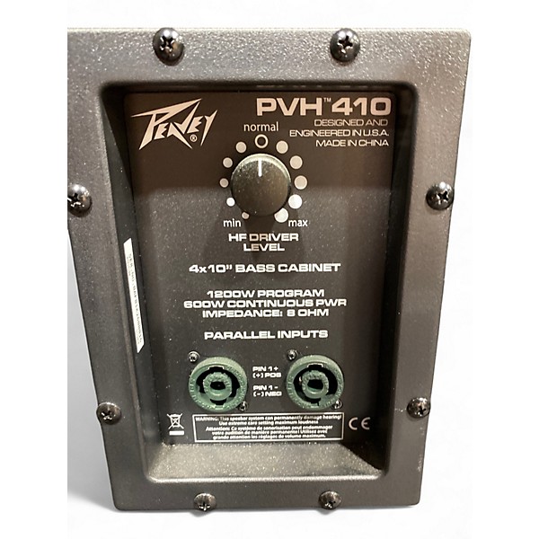 Used Peavey PVH 410 Bass Cabinet