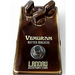Used Landau Distortion VEMURAM BUTTER MACHINE Effect Pedal
