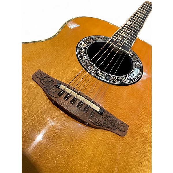 Used Ovation 1719 CUSTOM LEGEND Natural Acoustic Electric Guitar