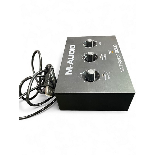 Used M-Audio M TRACK SOLO Audio Interface