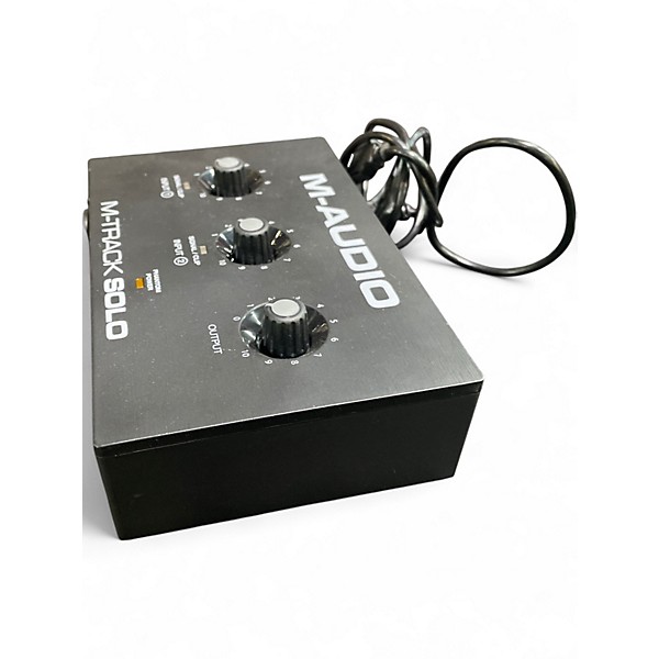 Used M-Audio M TRACK SOLO Audio Interface