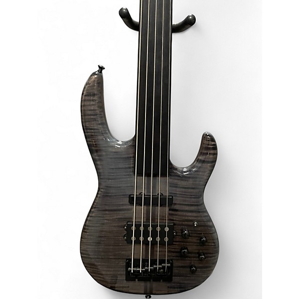 Used Carvin LB75F Charcoal Electric Bass Guitar