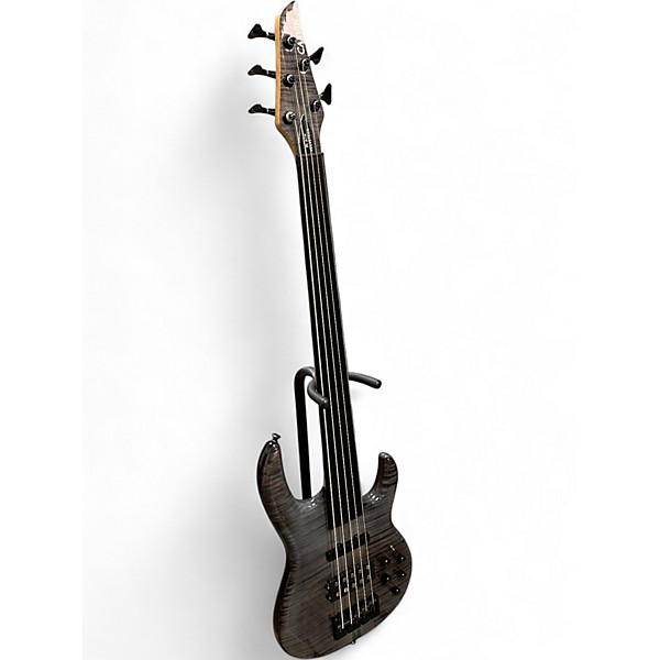 Used Carvin LB75F Charcoal Electric Bass Guitar