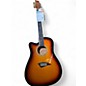 Used Kona LEFT HANDED CE Sunburst Acoustic Electric Guitar thumbnail