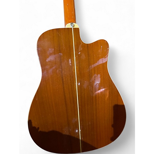 Used Kona LEFT HANDED CE Sunburst Acoustic Electric Guitar