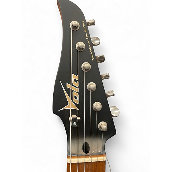 Used Vola oz tnc blue flame top Solid Body Electric Guitar