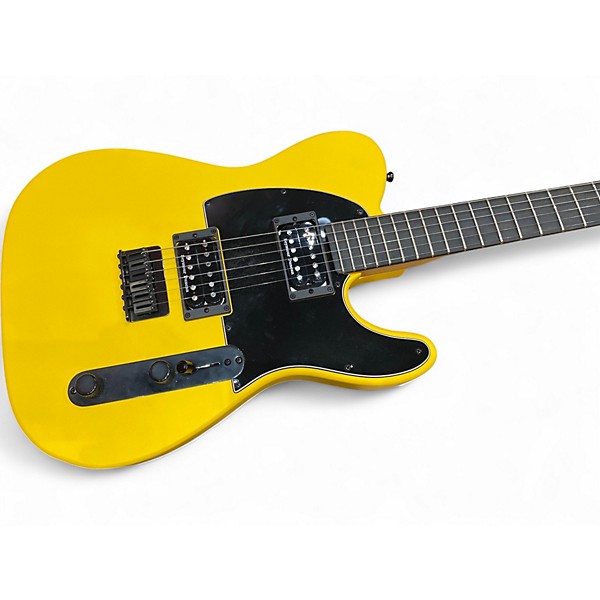 Used Fender Player Telecaster HH II Advanced Ferrari Yellow Solid Body Electric Guitar