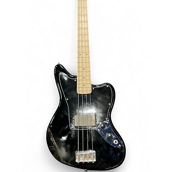 Used Squier AFFINITY JAGUAR BASS Black Electric Bass Guitar