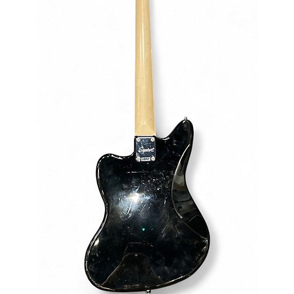 Used Squier AFFINITY JAGUAR BASS Black Electric Bass Guitar