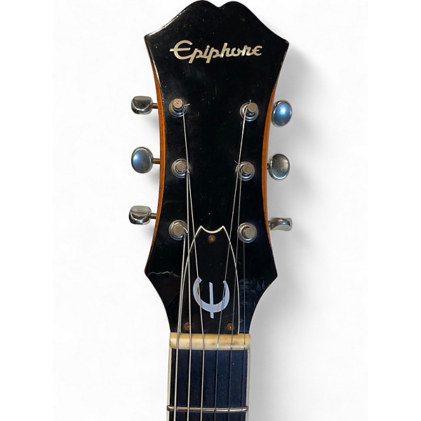 Vintage 1998 Epiphone Casino Natural Hollow Body Electric Guitar