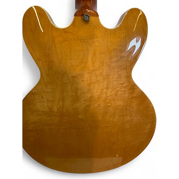 Vintage 1998 Epiphone Casino Natural Hollow Body Electric Guitar