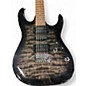 Used Ibanez GRX70 Trans Black Solid Body Electric Guitar