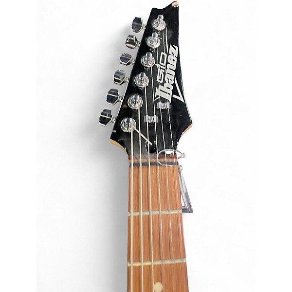 Used Ibanez GRX70 Trans Black Solid Body Electric Guitar