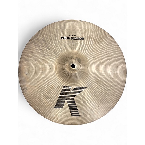 Used Zildjian 14in K Hi Hat Bottom Cymbal