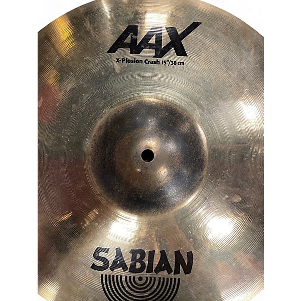 Used SABIAN 15in AAX Xplosion Crash Cymbal