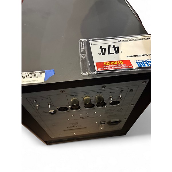 Used Focal Sub6 Subwoofer