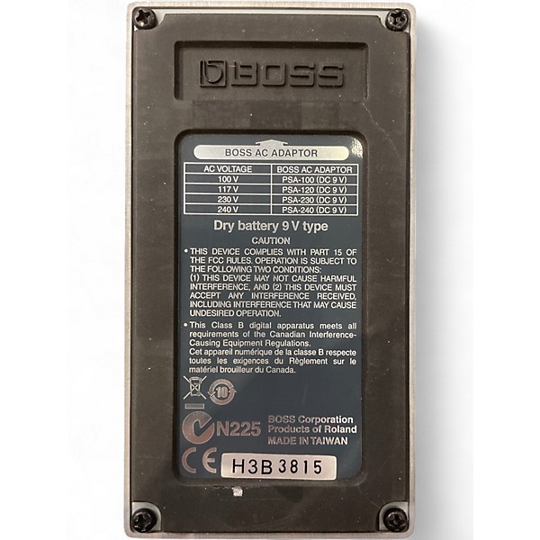 Used BOSS CEB3 Bass Chorus Bass Effect Pedal