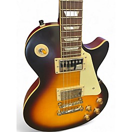 Used Epiphone 1959 Reissue Les Paul Standard Aged Dark Burst Solid Body Electric Guitar