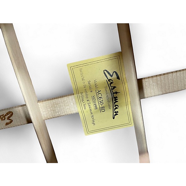 Used Eastman AC630 Natural Acoustic Guitar