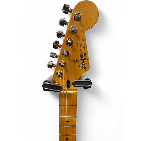 Used Squier Usa STRATOCASTER RED Solid Body Electric Guitar