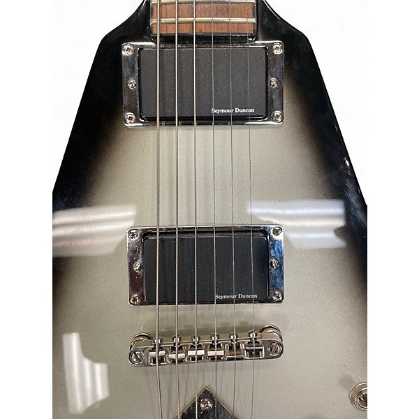 Used Dean 79 Series V Custom Silverburst Solid Body Electric Guitar