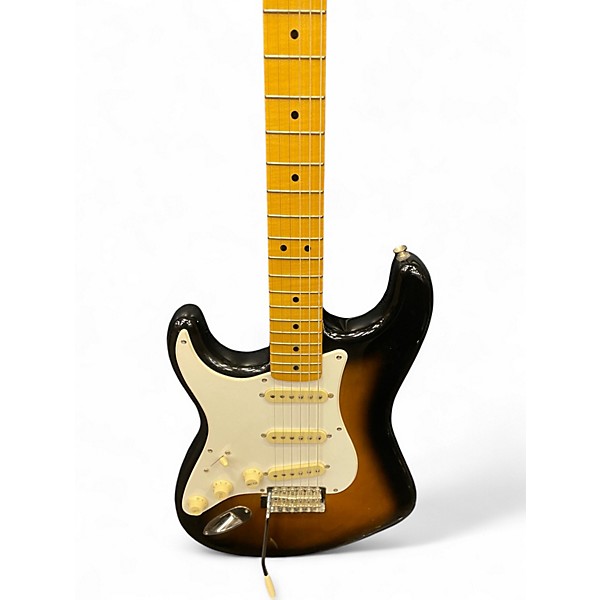 Used Squier Classic Vibe 1950S Stratocaster Left Handed 2 Tone Sunburst Electric Guitar