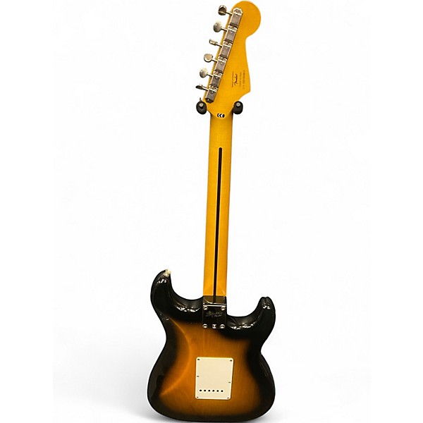 Used Squier Classic Vibe 1950S Stratocaster Left Handed 2 Tone Sunburst Electric Guitar