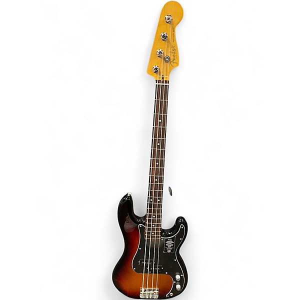 Used Fender American Professional Precision Bass 2 Color Sunburst Electric Bass Guitar