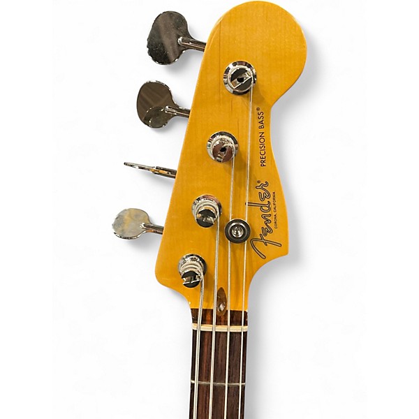 Used Fender American Professional Precision Bass 2 Color Sunburst Electric Bass Guitar