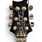 Used PRS SE CUSTOM LEFT HANDED FLOYD ROSE Black Solid Body Electric Guitar