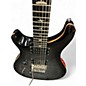 Used PRS SE CUSTOM LEFT HANDED FLOYD ROSE Black Solid Body Electric Guitar