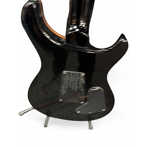 Used PRS SE CUSTOM LEFT HANDED FLOYD ROSE Black Solid Body Electric Guitar