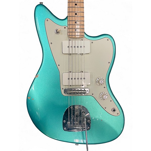 Used Fender Jazzmaster MYSTIC BLUE Solid Body Electric Guitar