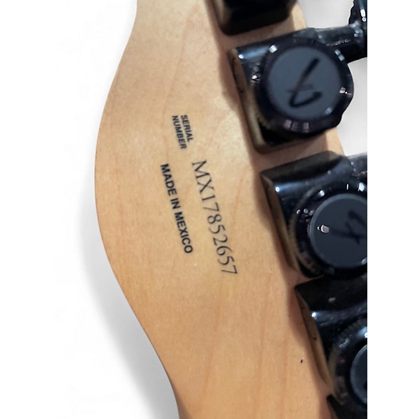 Used Fender Special Edition Noir Telecaster Satin Black Solid Body Electric Guitar