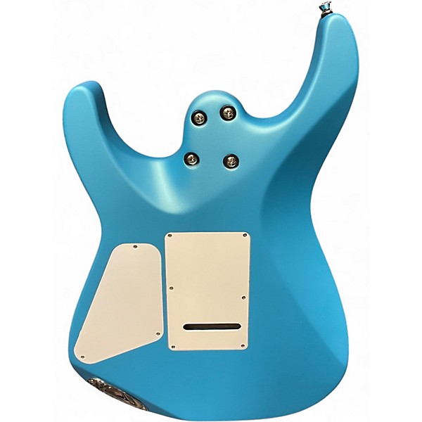 Used Charvel DK24 2PT CM MATTE BLUE FROST Solid Body Electric Guitar