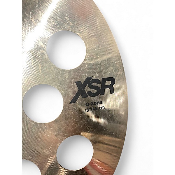 Used SABIAN 18in XSR O-Zone Cymbal