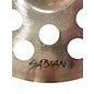 Used SABIAN 18in XSR O-Zone Cymbal