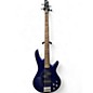 Used Ibanez GSR200 Blue Electric Bass Guitar thumbnail