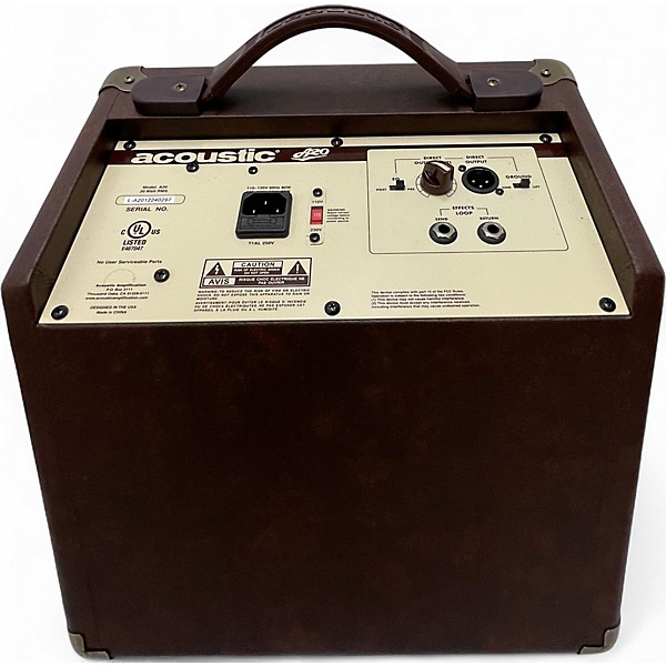 Used Acoustic a20 Guitar Combo Amp