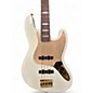 Used Squier 40th Anniversary Jazz Bass Olympic White Electric Bass Guitar