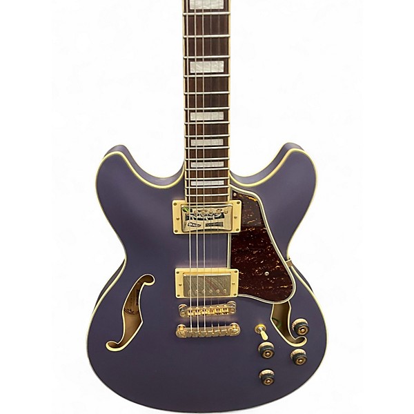 Used Ibanez AS73G Purple Hollow Body Electric Guitar