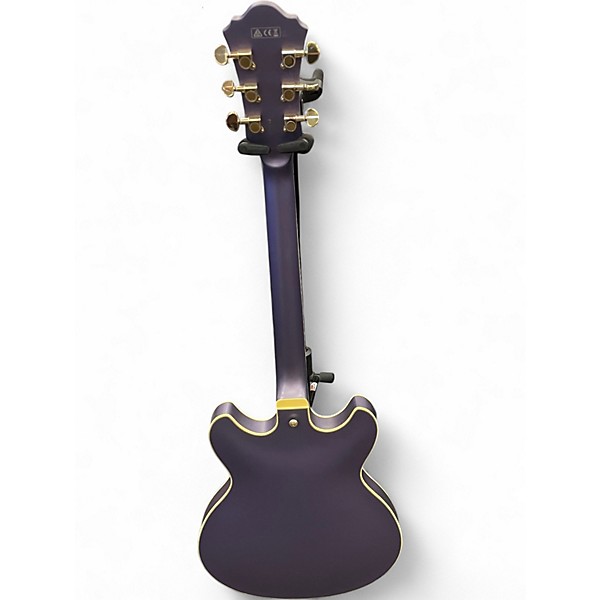 Used Ibanez AS73G Purple Hollow Body Electric Guitar