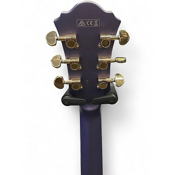 Used Ibanez AS73G Purple Hollow Body Electric Guitar