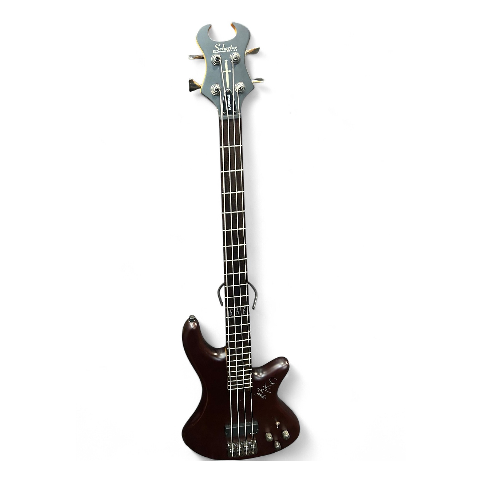 Used Schecter blasko Natural Electric Bass Guitar Natural | Guitar